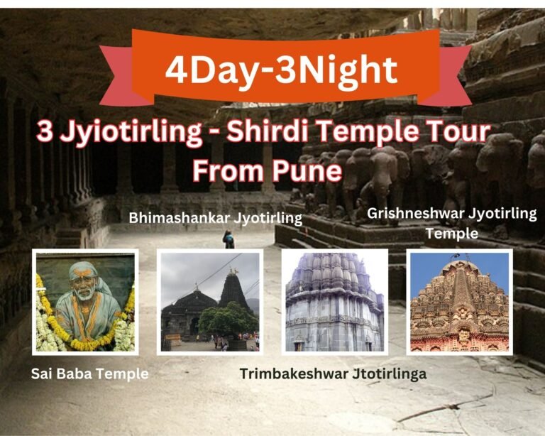 3 Jyotirlinga-Shirdi Tour Package from Pune